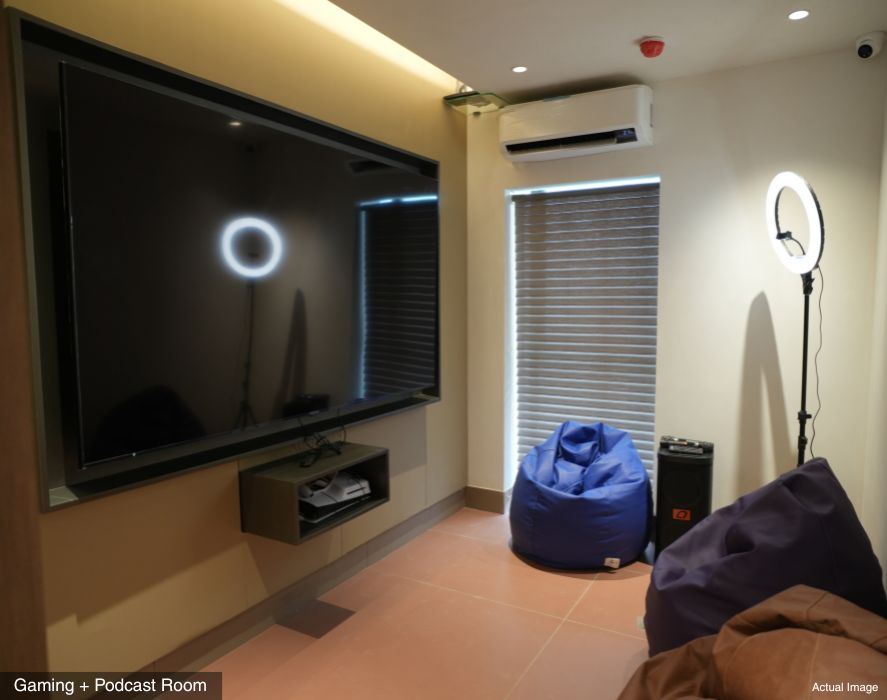 Gaming and Podcast Area at 205 Skyrise